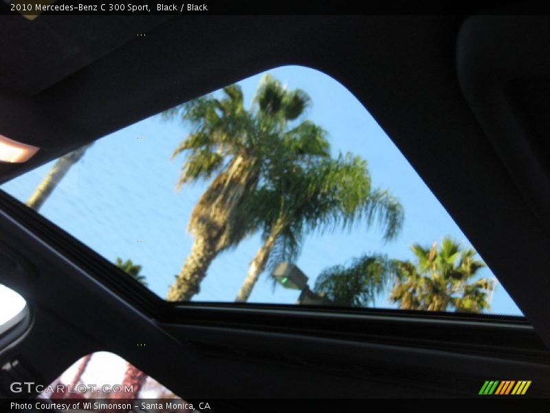 Black / Black 2010 Mercedes-Benz C 300 Sport