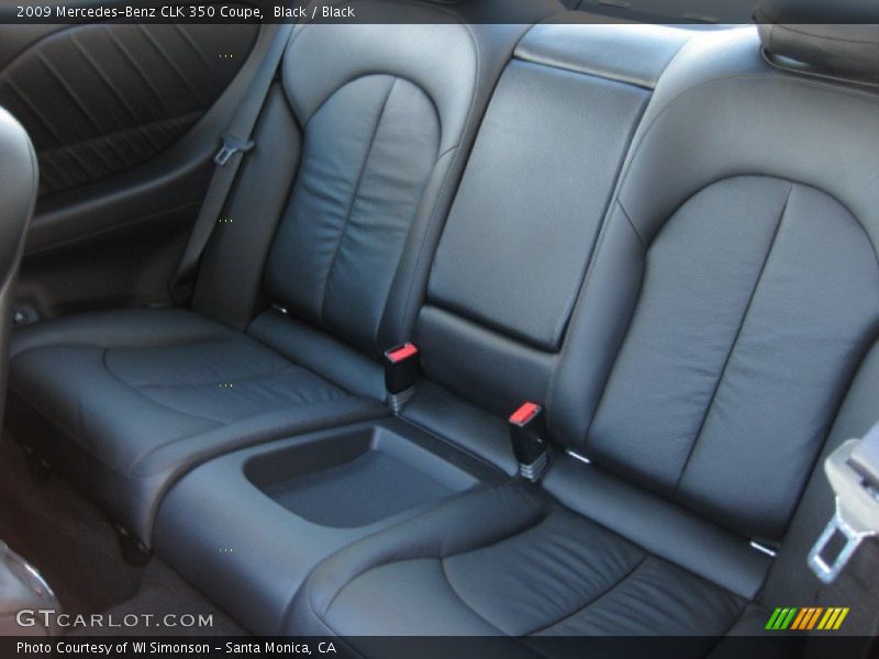 Black / Black 2009 Mercedes-Benz CLK 350 Coupe