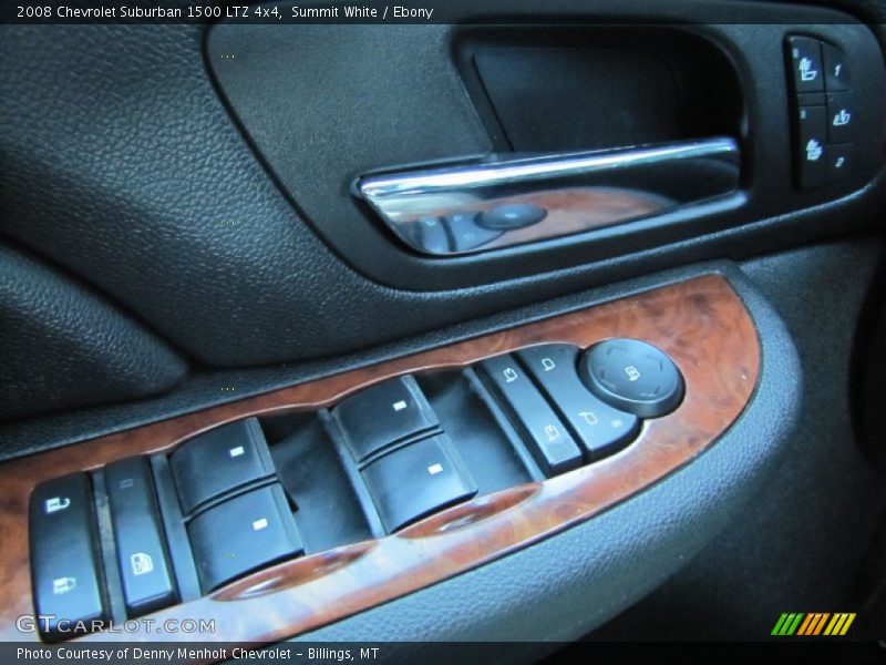 Summit White / Ebony 2008 Chevrolet Suburban 1500 LTZ 4x4