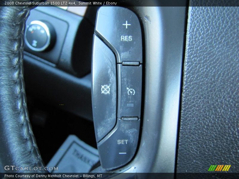 Summit White / Ebony 2008 Chevrolet Suburban 1500 LTZ 4x4