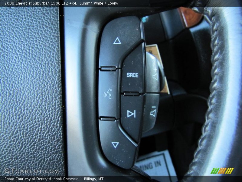 Summit White / Ebony 2008 Chevrolet Suburban 1500 LTZ 4x4