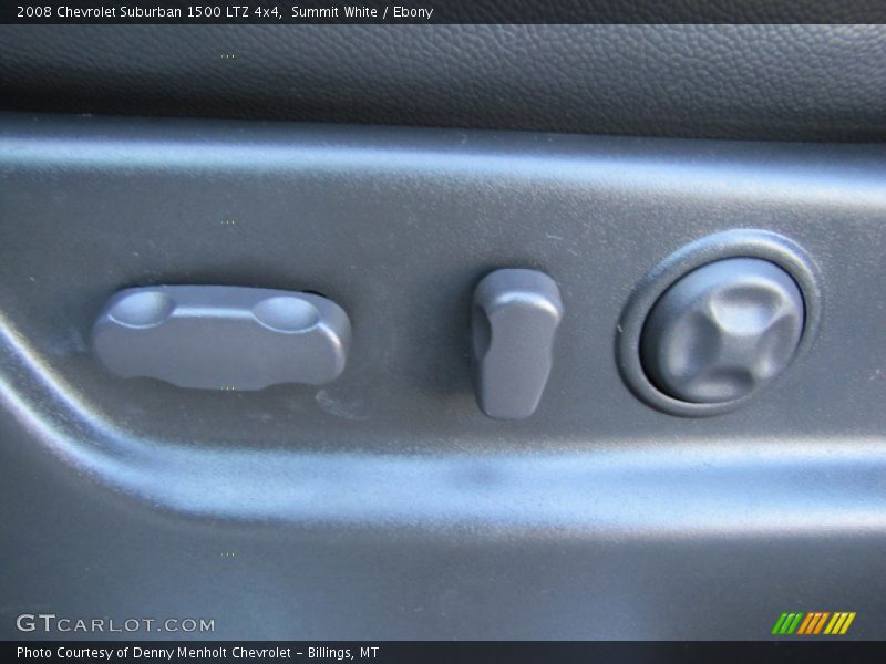 Summit White / Ebony 2008 Chevrolet Suburban 1500 LTZ 4x4