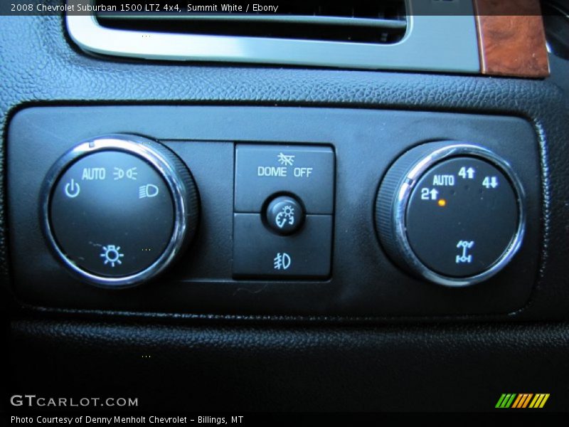 Summit White / Ebony 2008 Chevrolet Suburban 1500 LTZ 4x4