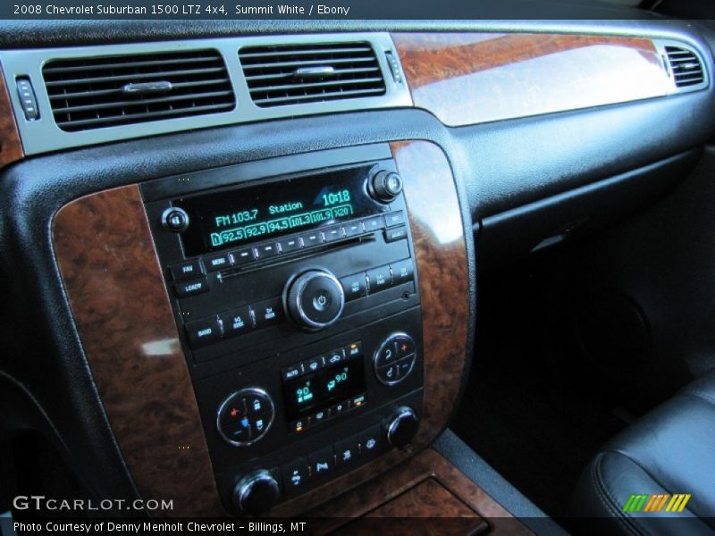 Summit White / Ebony 2008 Chevrolet Suburban 1500 LTZ 4x4