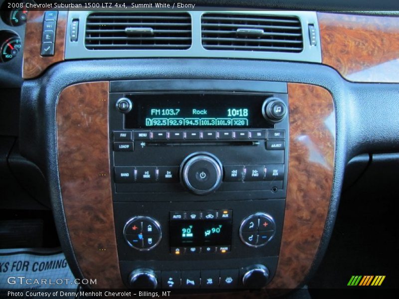 Summit White / Ebony 2008 Chevrolet Suburban 1500 LTZ 4x4