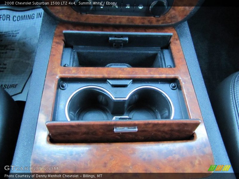 Summit White / Ebony 2008 Chevrolet Suburban 1500 LTZ 4x4