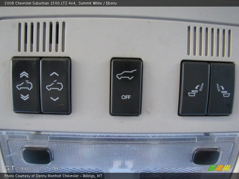 Summit White / Ebony 2008 Chevrolet Suburban 1500 LTZ 4x4