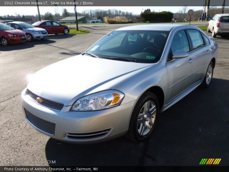 Silver Ice Metallic / Ebony 2012 Chevrolet Impala LT