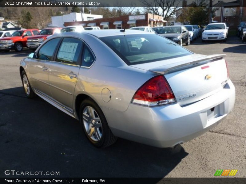 Silver Ice Metallic / Ebony 2012 Chevrolet Impala LT