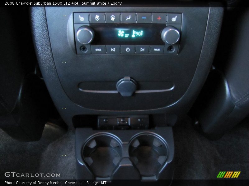 Summit White / Ebony 2008 Chevrolet Suburban 1500 LTZ 4x4