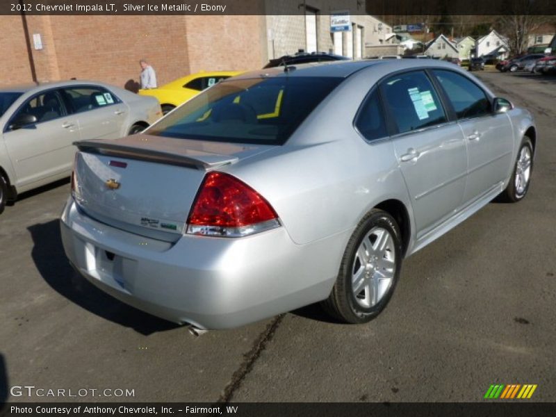 Silver Ice Metallic / Ebony 2012 Chevrolet Impala LT