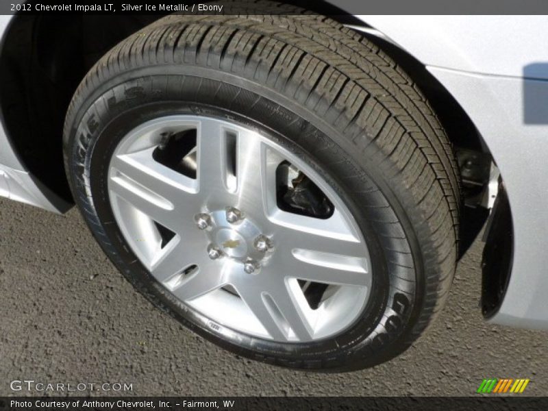 Silver Ice Metallic / Ebony 2012 Chevrolet Impala LT