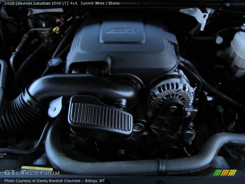 Summit White / Ebony 2008 Chevrolet Suburban 1500 LTZ 4x4