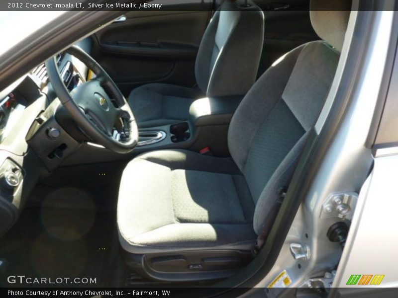 Silver Ice Metallic / Ebony 2012 Chevrolet Impala LT