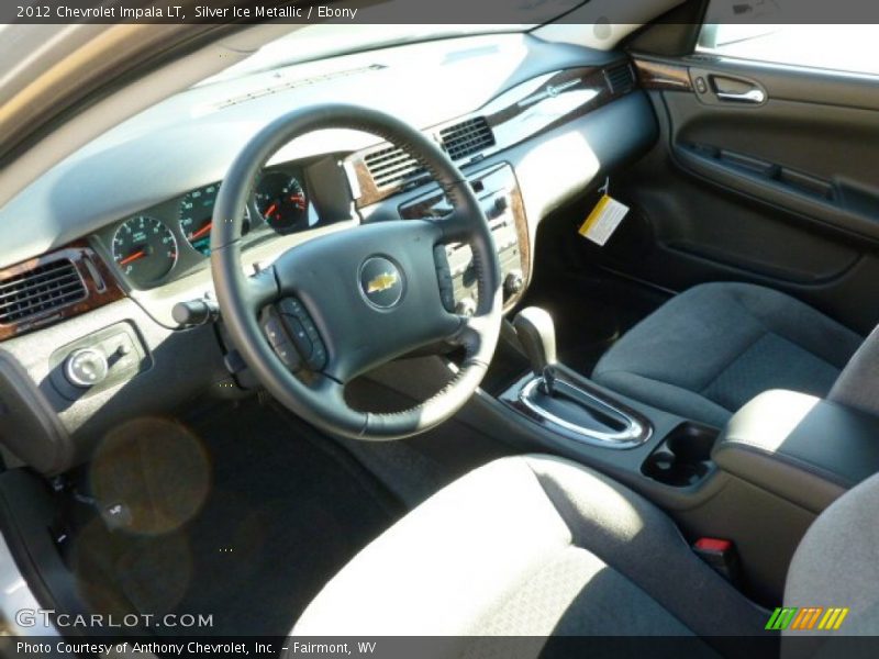 Silver Ice Metallic / Ebony 2012 Chevrolet Impala LT