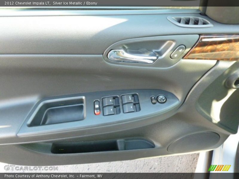 Silver Ice Metallic / Ebony 2012 Chevrolet Impala LT