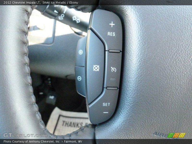 Silver Ice Metallic / Ebony 2012 Chevrolet Impala LT