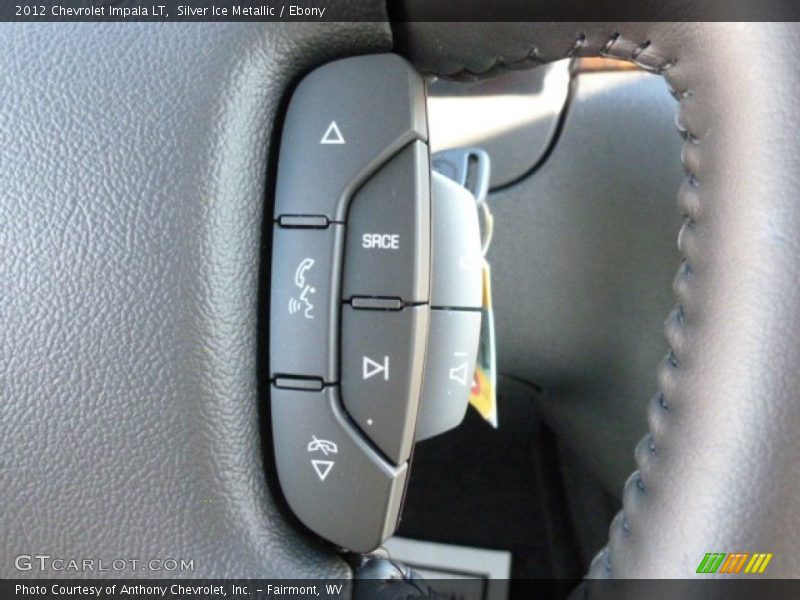 Silver Ice Metallic / Ebony 2012 Chevrolet Impala LT