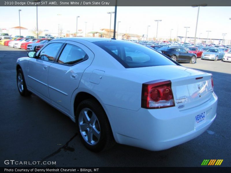 Stone White / Dark Slate Gray 2010 Dodge Charger SXT AWD