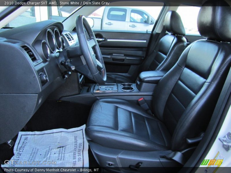 Stone White / Dark Slate Gray 2010 Dodge Charger SXT AWD