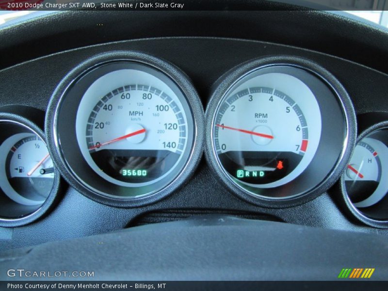  2010 Charger SXT AWD SXT AWD Gauges