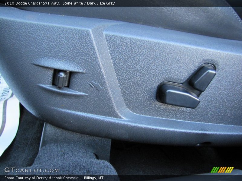 Stone White / Dark Slate Gray 2010 Dodge Charger SXT AWD