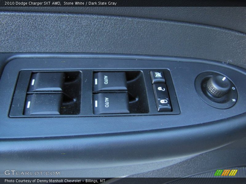 Stone White / Dark Slate Gray 2010 Dodge Charger SXT AWD