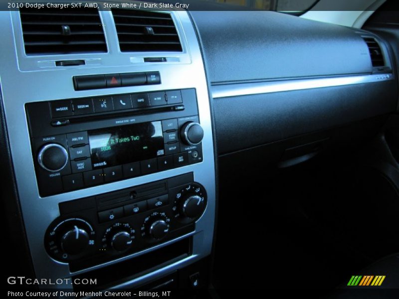Stone White / Dark Slate Gray 2010 Dodge Charger SXT AWD