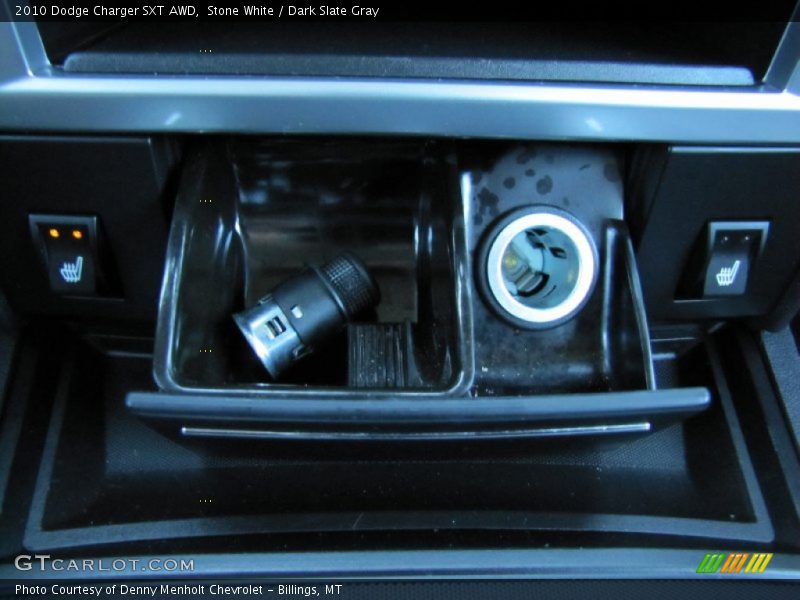 Stone White / Dark Slate Gray 2010 Dodge Charger SXT AWD