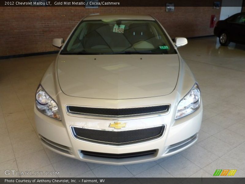 Gold Mist Metallic / Cocoa/Cashmere 2012 Chevrolet Malibu LT