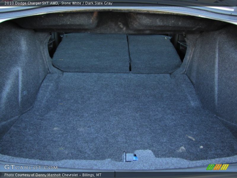  2010 Charger SXT AWD Trunk