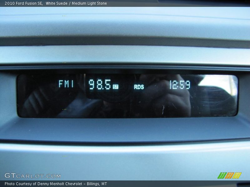 White Suede / Medium Light Stone 2010 Ford Fusion SE