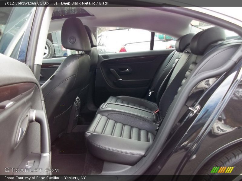 Deep Black Metallic / Black 2012 Volkswagen CC Lux Plus