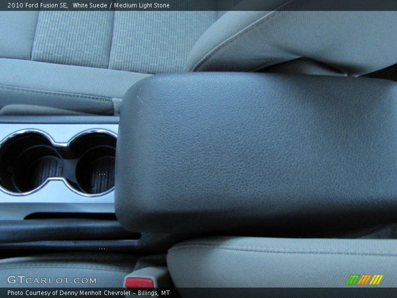 White Suede / Medium Light Stone 2010 Ford Fusion SE