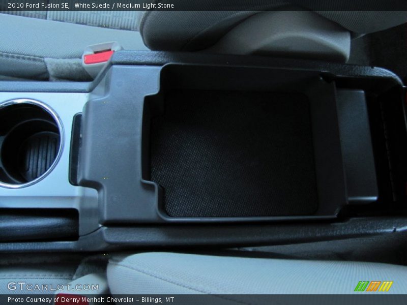 White Suede / Medium Light Stone 2010 Ford Fusion SE