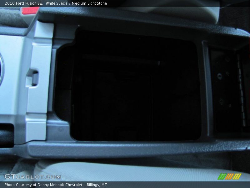 White Suede / Medium Light Stone 2010 Ford Fusion SE