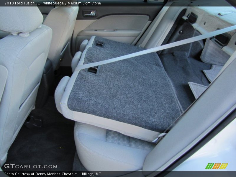 White Suede / Medium Light Stone 2010 Ford Fusion SE