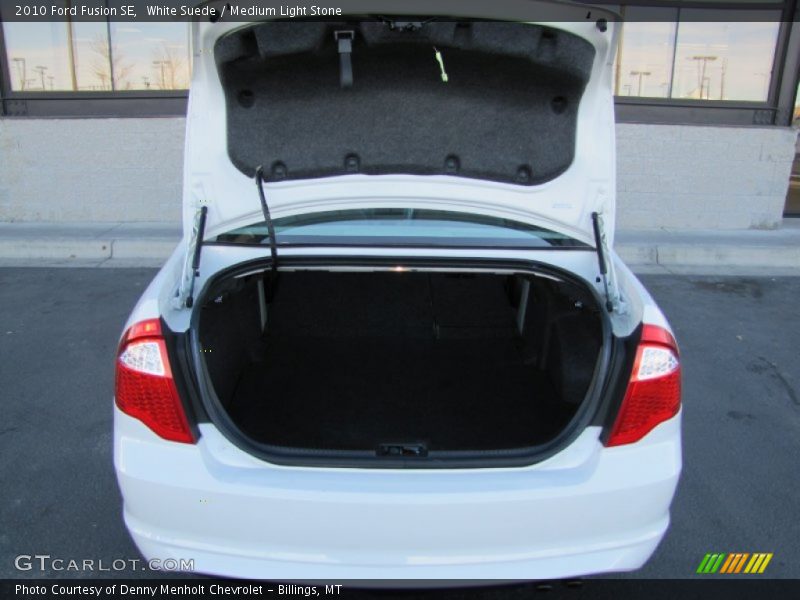 White Suede / Medium Light Stone 2010 Ford Fusion SE
