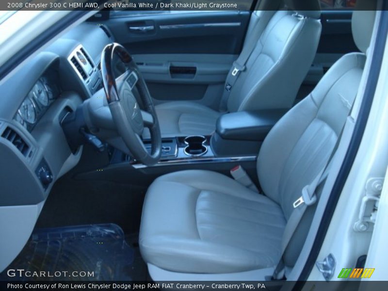  2008 300 C HEMI AWD Dark Khaki/Light Graystone Interior