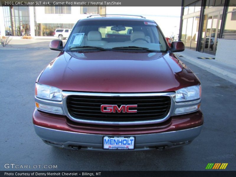 Garnet Red Metallic / Neutral Tan/Shale 2001 GMC Yukon SLT 4x4