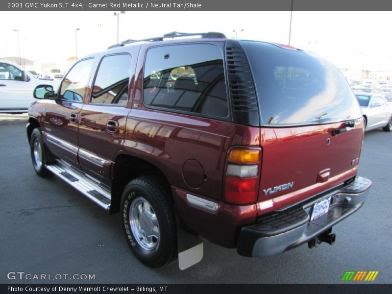 Garnet Red Metallic / Neutral Tan/Shale 2001 GMC Yukon SLT 4x4