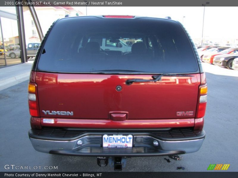 Garnet Red Metallic / Neutral Tan/Shale 2001 GMC Yukon SLT 4x4