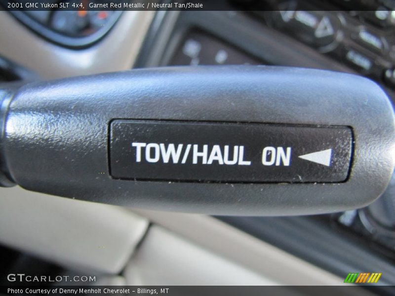 Garnet Red Metallic / Neutral Tan/Shale 2001 GMC Yukon SLT 4x4