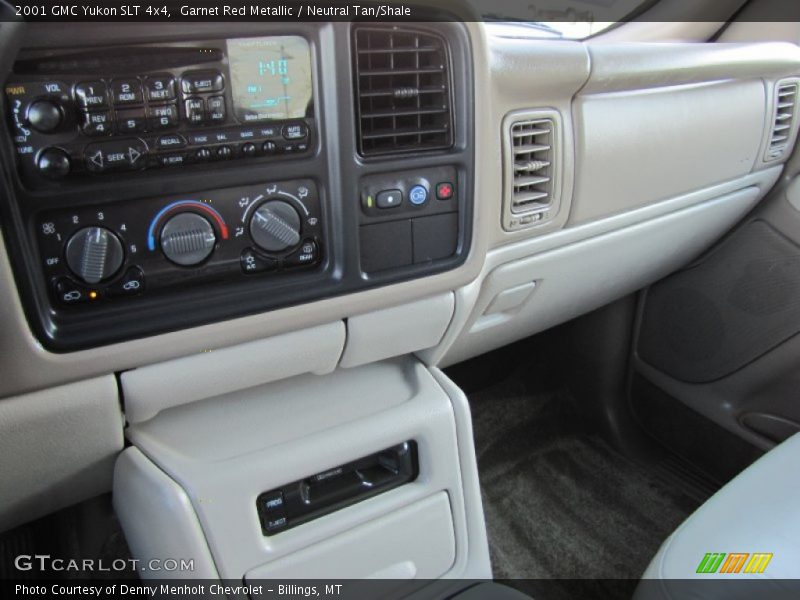 Garnet Red Metallic / Neutral Tan/Shale 2001 GMC Yukon SLT 4x4
