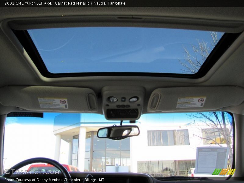 Garnet Red Metallic / Neutral Tan/Shale 2001 GMC Yukon SLT 4x4