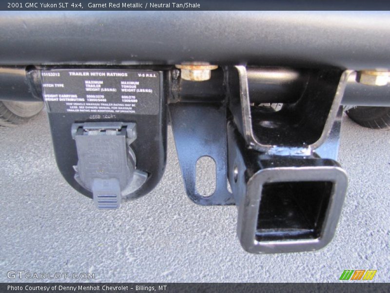 Garnet Red Metallic / Neutral Tan/Shale 2001 GMC Yukon SLT 4x4