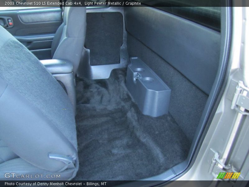 Light Pewter Metallic / Graphite 2003 Chevrolet S10 LS Extended Cab 4x4