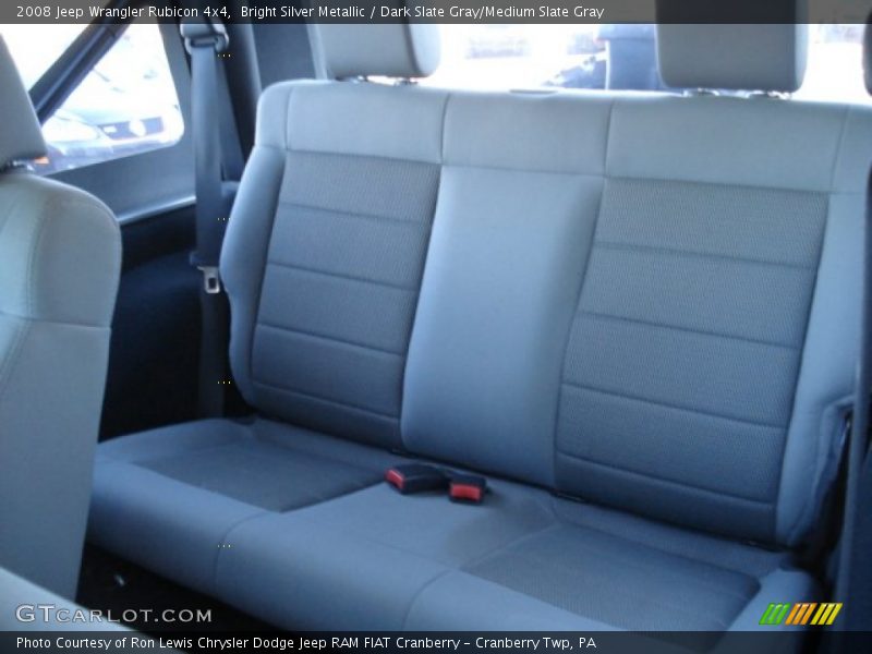 Bright Silver Metallic / Dark Slate Gray/Medium Slate Gray 2008 Jeep Wrangler Rubicon 4x4