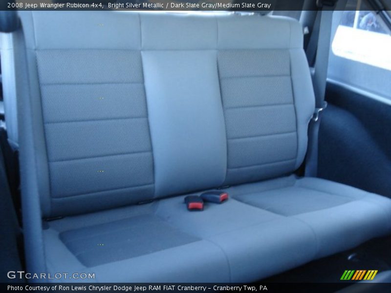 Bright Silver Metallic / Dark Slate Gray/Medium Slate Gray 2008 Jeep Wrangler Rubicon 4x4