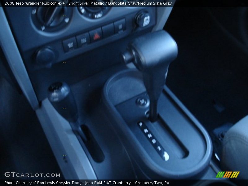 Bright Silver Metallic / Dark Slate Gray/Medium Slate Gray 2008 Jeep Wrangler Rubicon 4x4